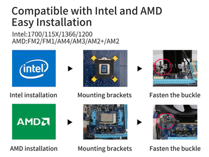 SC510 CPU Air Cooler